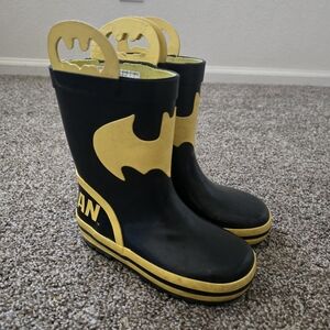 Kids Batman Rain Boots – Size 9/10